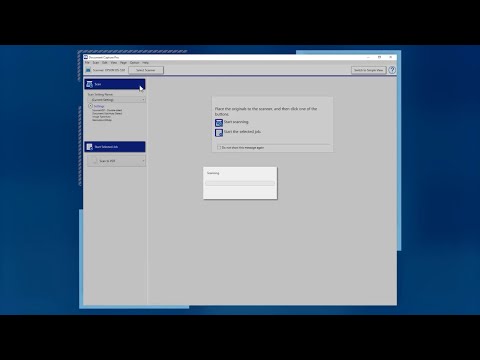 Epson Document Capture Pro: #6 Switching Between Simple and Standard Views