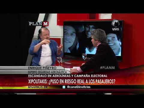 Plan M Enrique Piñeyro Griega Gate Vuelo del escandalo