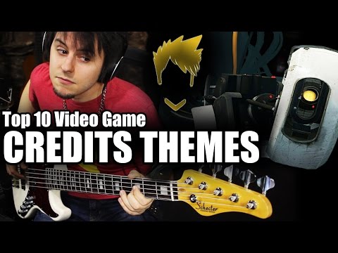 Top 10 Video Game Credits Themes - Guitar Medley (FamilyJules)