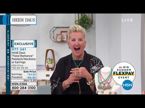 HSN | Heidi Daus Jewelry Designs Summer Deals 06.10.2019 - 09 AM