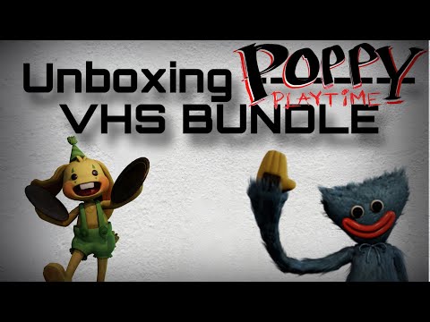 Unboxing Poppy Playtime VHS BUNDLE