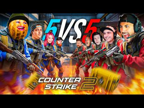 TheBurntPeanut Faced the Most Intense 5v5 Custom Ever | Counter-Strike 2