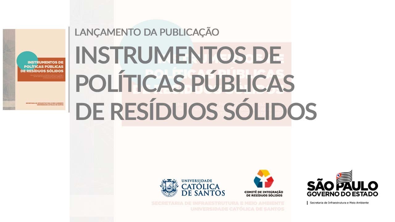 CIRS - Publicação do Ebook - Instrumentos de Políticas Públicas de Resíduos Sólidos