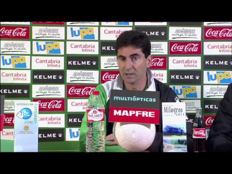 Rueda de Prensa de Gay tras el Racing de Santander (2-1) SD Ponferradina - HD