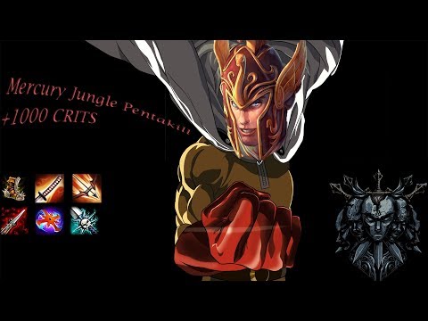 Mercury Conquest Pentakill +1000 Crit build