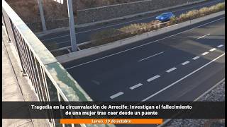 Contin&uacute;a la investigaci&oacute;n por la muerte de una mujer en la circunvalaci&oacute;n de Arrecife