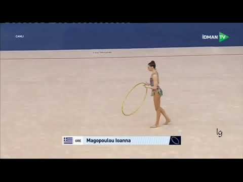 Ioanna Magopoulou Hoop AA Qualifications World Cup Baku 2021