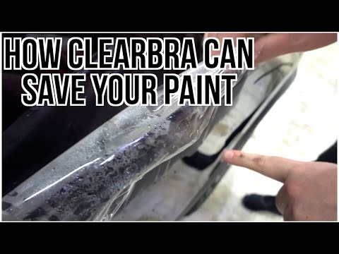 Tesla Model X Door Saved by Clear Bra PPF