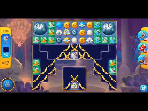 Fishdom. 4718 level no boosters and diamonds