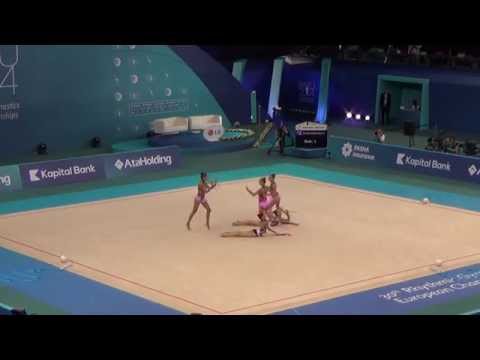 Germany 30. European Championship Rhythmic Gymnastics 2014 Baku