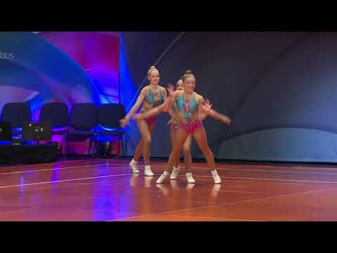 Champion - SILVER - G1 FIG Trio - Aerobic British Champs 2019