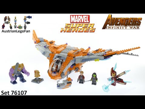 Vidéo LEGO Marvel 76107 : Le combat ultime de Thanos