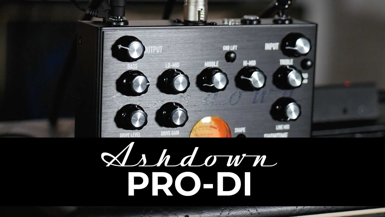 Ashdown Pro-DI Bass Preamp Pedal