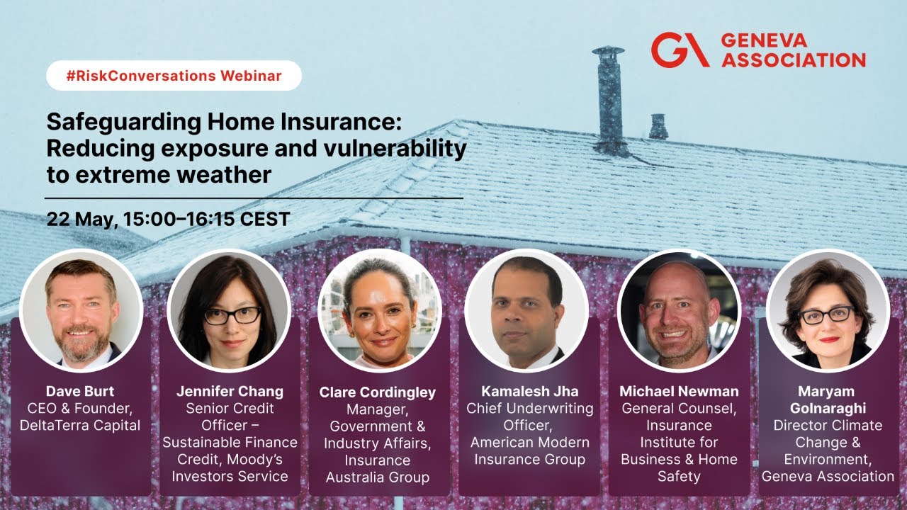 Safeguarding Home Insurance: Reducing exposure and vulnerability to extreme weather webinar