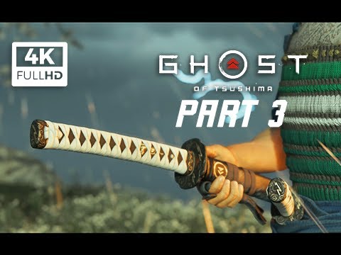GHOST OF TSUSHIMA Walkthrough Gameplay Part 3 - Heavenly Strike (PS4 PRO 4K)