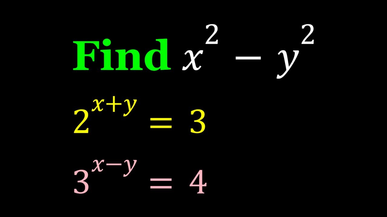 A Nice Exponential System