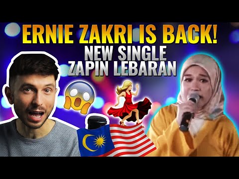YAZIK reacts to Malaysian Singer Ernie Zakri - Zapin Lebaran