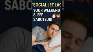 &quot;Social Jet Lag&quot;: Your Weekend Sleep Saboteur! ⏰💥 #health #doctor #sleep