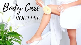 MY BODY CARE ROUTINE | Glowy Skin, What I Eat, Stretch Marks, Hair Removal… | Annie Jaffrey