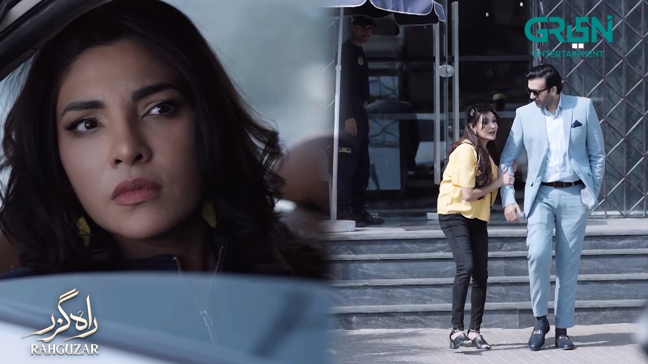 Fehmina Ne Aliyan ko Rungay Hatho Pakar Liya | Rahguzar | Hira Mani - Mohib Mirza | Green TV