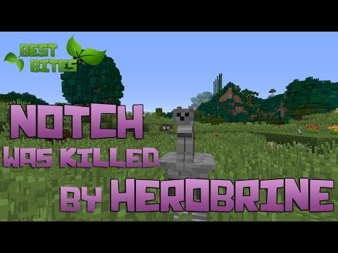 Best Bites || Notch was Murdered by Herobrine!!