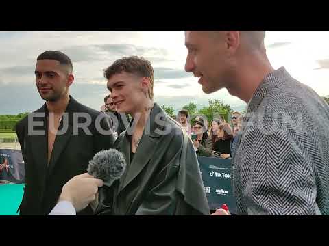 🇮🇹 Mahmood & Blanco (Eurovision 2022 Italy) // Turquoise Carpet | Eurovisionfun