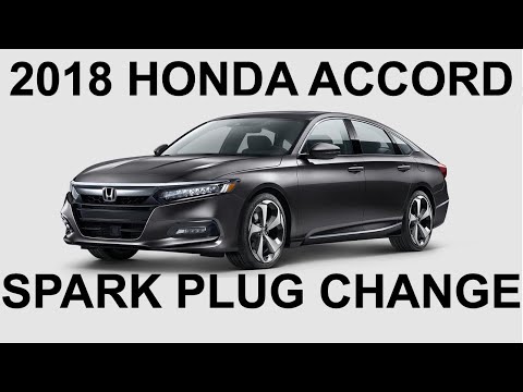 2018 Honda Accord Spark Plug Change - NGK DILKAR8P8SY