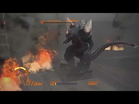 GODZILLA PS4 : SpaceGodzilla vs Anguirus