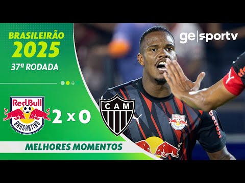 Gols e lances de Red Bull Bragantino x Atlético Mineiro