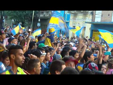 "hinchada de Boca Juniors Cumple Años 03/04/2016 parte 2" Barra: La 12 • Club: Boca Juniors