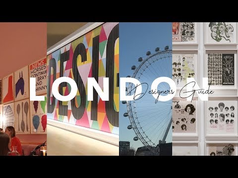 Graphic Designer's Guide to London | Paola Kassa