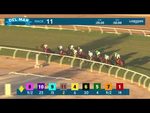 Gold Pheonix (IRE) wins the Del Mar Handicap GII race 11 at Del Mar 8/30/25