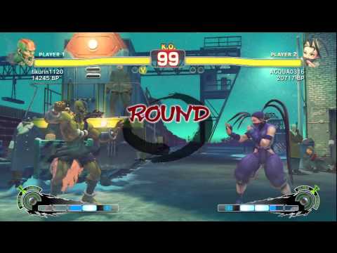 SSF4: tikurin (Dhalsim) VS Acqua (Ibuki)