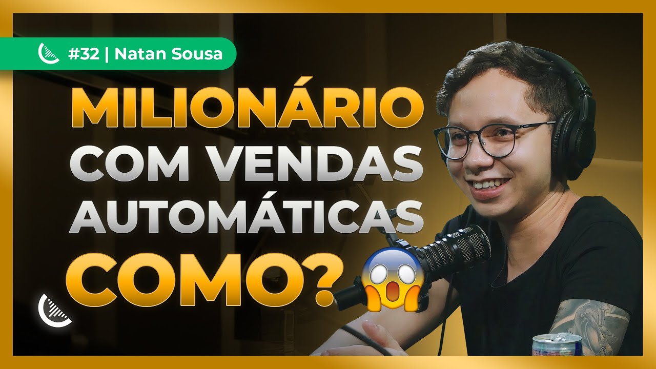 ''Ganho 100 mil reais TODO MÊS" (O Mais Criativo do Marketing Digital) - Natan Sousa | Kiwicast #32