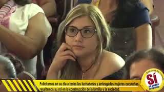 Saludo Alcalde Cesar Omar Rojas Día Mujer