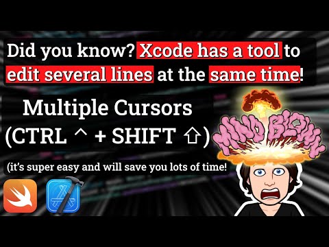 Have you ever used Multiple Cursors in Xcode? They can be (really) useful 😌 thumbnail