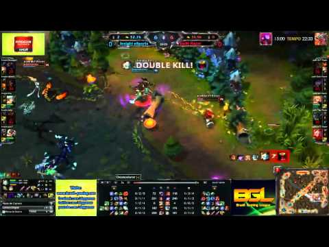 Brasil Gaming League - League of Legends - Insight eSports vs paiN Gaming Razer (Jogo 1)