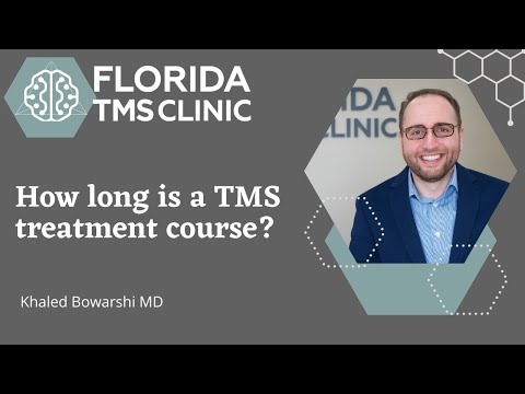 How many sessions is TMS? How long is a TMS treatment course? TMS psychiatrist gives the full answer