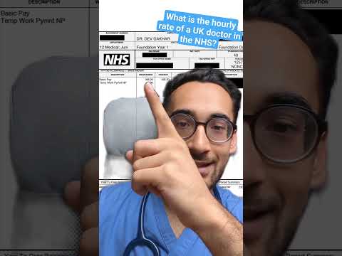 What is a UK NHS Doctor's Hourly Rate?