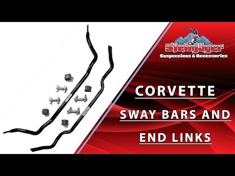 C5/C6 Corvette Front and Rear Sway Bar Installation