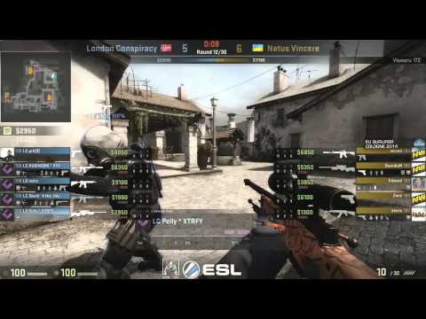 Na`Vi vs London Conspiracy [de_inferno] - CS:GO ESL One Cologne 2014 European Finals