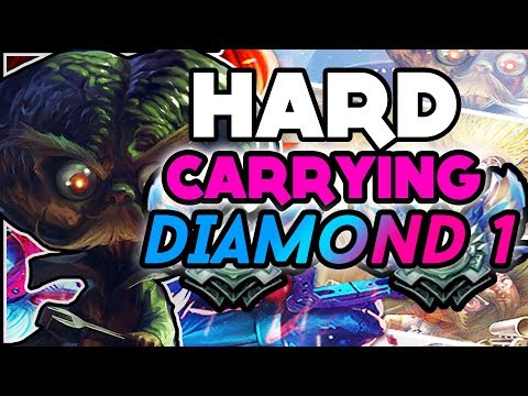 HEIMERDINGER HARD CARRYING DIAMOND 1 RANKED? | HEIMERDINGER VS RENGAR TOPLANE!  - League of Legends