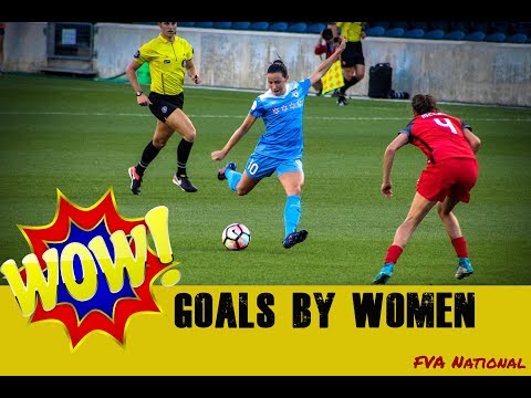 15 Best Goals by Women in Football Ever | Wow Moment |