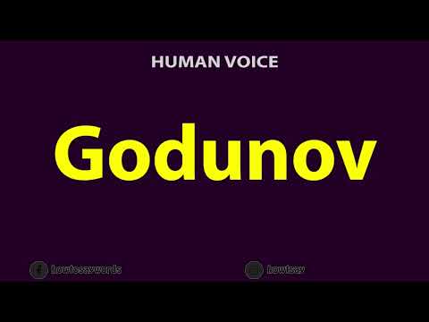 How To Pronounce Godunov