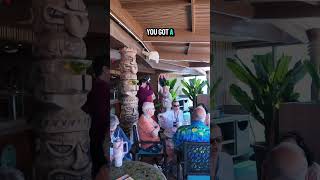 Tiki Adults-only Pool on the Margaritaville at Sea Islander #MargaritavilleAtSea #CruiseLife #Cruise