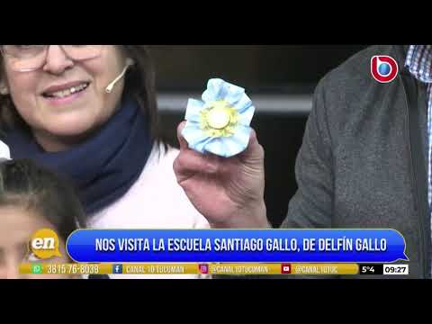 La escuela Santiago Gallo visitó el canal