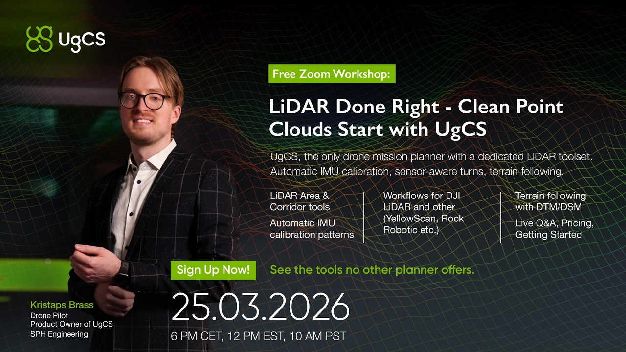 Webinar | LiDAR Done Right: Clean Point Clouds Start with Mission Planning