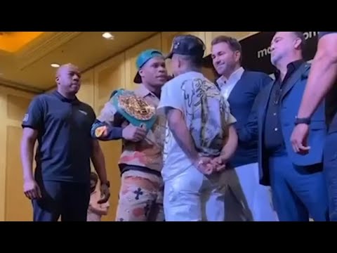 DEVIN HANEY VS JOSEPH DIAZ JR FIRST FACEOFF