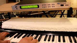 Video thumbnail for Korg TR-Rack Motion Synth demos 1 of 2 by SynthMania