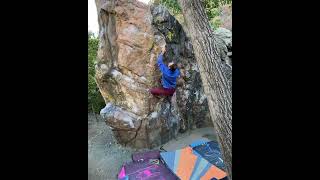 Video thumbnail of Audubon, V9. Clear Creek Canyon